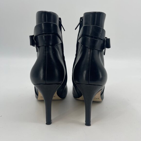 Kate Spade Black Stiletto Ankle Boots & Booties | Bow Detail - Picture 7 of 9